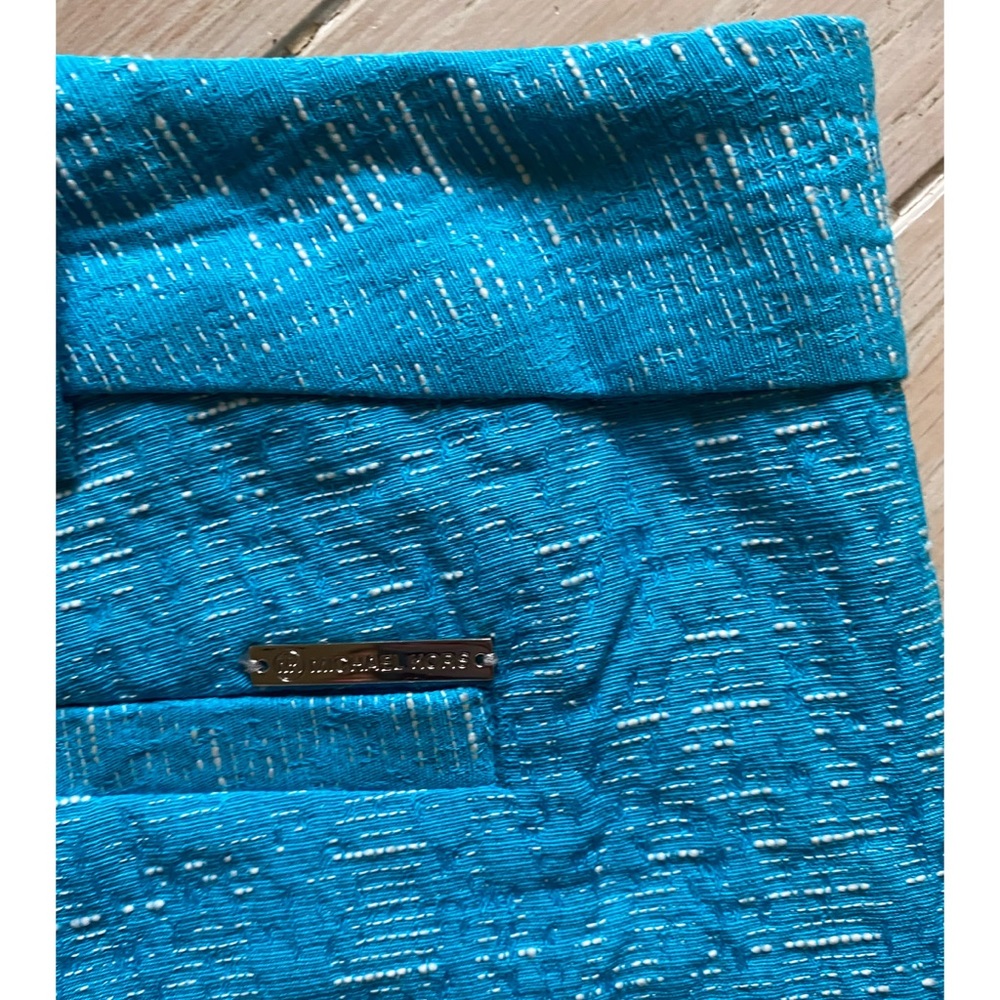 NWT Michael Michael Kors Blue Dress Shorts - 8 - Picture 5 of 9
